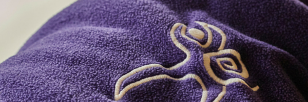 WWH Purple Logo Blanket